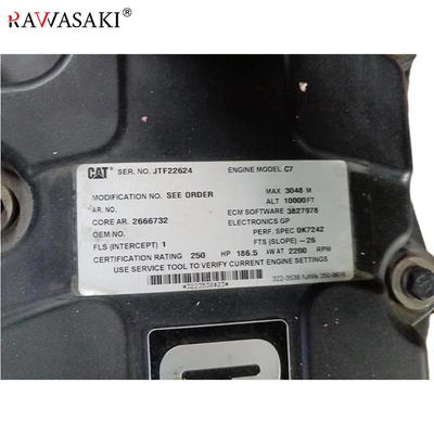 Conjunto de motor original do  C7 das peças de maquinaria da construção para a máquina da broca de Copco L6 do atlas